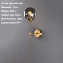 SANDYHA Modern Glass Wall Lamp | Nordic Bedroom Light for Home Decor | Ljojo