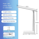 Ljojo™ 4000mAh Folding Table Lamp with Touch Dimmable LED Light