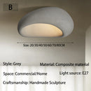 European Japanese Wabi Sabi Led Ceiling Lamps for Living Room Modern Living Dining Room Bedroom Lighting by Ljojo