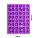 Ljojo 48 Hole Chocolate Donut Silicone Mold Pastry Decorating Tools