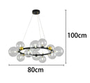 Ljojo LED Chandeliers for Modern Living Room Indoor Lighting
