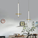 LED Pendant Light Modern Loft Acrylic Line Staircase Bedroom Decoration Hanging Lamp by Ljojo