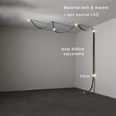 Nordic Belt Led Pendant Light for Dining Room | Designer Chandelier by Ljojo