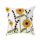 Embroidered Bohemian Pillow Cover by Ljojo - 45x45 Decorative Cushion Case