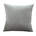 Light Gray Velvet Cushion Cover 45*45 - Ljojo Home Decor