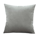 Light Gray Velvet Cushion Cover 45*45 - Ljojo Home Decor