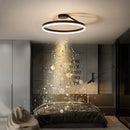Modern Classic Round Ring LED Chandelier Dimmable Pendant Lamp for Bedroom by Ljojo