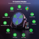 Ljojo™ RGB Par Light 72LEDs DMX Remote Control DJ Disco Party Lights