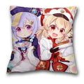 Genshin Impact Ljojo Pillow Cases - Klee Xiao Venti Hutao Anime Printed Pillowcases