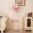 Ljojo Luxe LED Floor Lamp for Living Room, Bedroom, Study, Hotels - Warm Light, Elegant Design