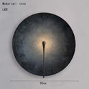 Ljojo Mini Metal Plate Wall Light for Nordic Living Room Decor
