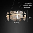 Nordic Restaurant Chandelier with LED Modern Art Design for Hotel Lobby by Ljojo
