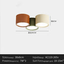 Modern Nordic LED Cylinder Spotlight Ceiling Light by Ljojo for Home Decor and Kitchen Chandelier
