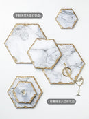 Ljojo Marble Coaster Set for Table Decoration