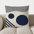 Geometric Pattern Decorative Throw Pillow Cover by Ljojo
