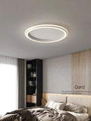 Ceiling Lamps - Modern Round Minimalist LED Lamp for Bedroom Study All Room by Ljojo