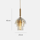 Glass Vintage Dining Room Chandelier Pendant Light by Ljojo