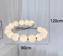 Modern Round Glass LED Pendant Lights Luxury for Living Room Bedroom | Ljojo