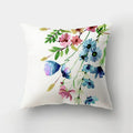 Deer Animal & Natural Leaves Cushion Cover by Ljojo - Home Decoration