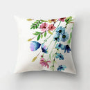 Deer Animal & Natural Leaves Cushion Cover by Ljojo - Home Decoration
