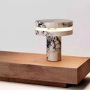 Ljojo Marble Table Lamp: Minimalist Modern Luxury Stone Light for Bedroom or Hotel