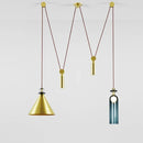 Nordic Adjustable Chandelier Suspension Pendant Lamps | Ljojo