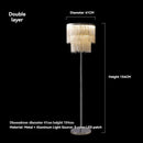 Ljojo Luxe Tassel Floor Lamp: Modern Art Light for Living Room & Bedroom