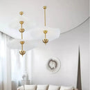 Ljojo Lotus Leaf Chandelier Pendant Lights for Elegant Home Decor