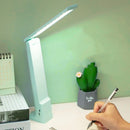 Ljojo LED Desk Lamp: 3 Colors Dimmable, Touch Control, USB Rechargeable