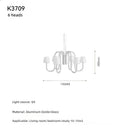 French Medieval Style Villa Hanging Lamp by Ljojo - Danish Designer's Creative Home Lighting
