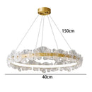 Crystal Chandelier Pendant Light Modern Luxury Dining Room Ceiling Lamp by Ljojo
