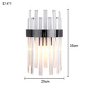 Light Luxury Crystal Wall Lamp for Living Room, Bedroom & Aisle by Ljojo