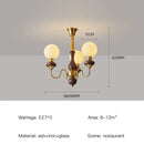 Walnut Colored LED Ceiling Light for Loft Bedrooms | Retro Design | Glossy Lighting by Ljojo