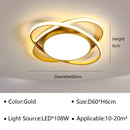 Minimalist Ring LED Ceiling Lamp for Bedroom | Modern Indoor Lighting Fixture by Ljojo
