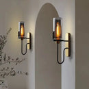 Nordic Style LED Wall Lamp Industrial Luxury Art Glass Sconce by Ljojo