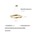Modern Pendant Light Lamp Led Nordic Hanging Suspension for Bedroom Living Room by Ljojo