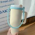 Ljojo 30/40 oz Silicone Tumbler Handle - Portable Cup Strap for Stanley Cup