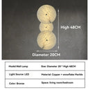 Ljojo Marble Pendant Light with Gold Brass Finish for Home, Hotel, and Bar Decor