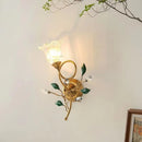 French Pastoral LED Wall Lamp Sconces - Creative Flower Home Decor - Ljojo
