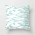Ljojo Mint Green Geometric Print Lumbar Pillowcase
