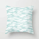 Ljojo Mint Green Geometric Print Lumbar Pillowcase