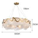 LED Crystal Chandelier Pendant Light Fixture for Modern Minimalist Luxury Home Decor by Ljojo