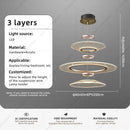 Ljojo Minimalist Luxury Living Chandelier for Elegant Dining Room Lighting