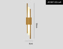 LED Copper Line Pipe Wall Sconce for Bedroom & Living Room by Ljojo
