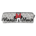 Ljojo Mickey Minnie Pencil Case Pouch for Students - Large Storage Zipper Stationery