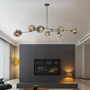 Modern Glass LED Pendant Lights | Nordic Branch Chandeliers by Ljojo for Master Bedroom and Living Room