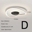 Nordic Design LED Ceiling Pendant Light | Metal Silver Chandelier for Home Decor | Ljojo
