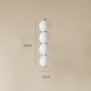 Modern Minimalist Glass Ball Chandelier Pendant Light for Living Room by Ljojo