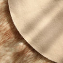 Ljojo Long Plush Fur Rug for Living Room, Bedroom - Luxurious Artificial Sheepskin Carpet