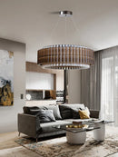 Crystal Chandelier LED Dimmable Light Fixture Nordic Designer Pendant Lamp by Ljojo